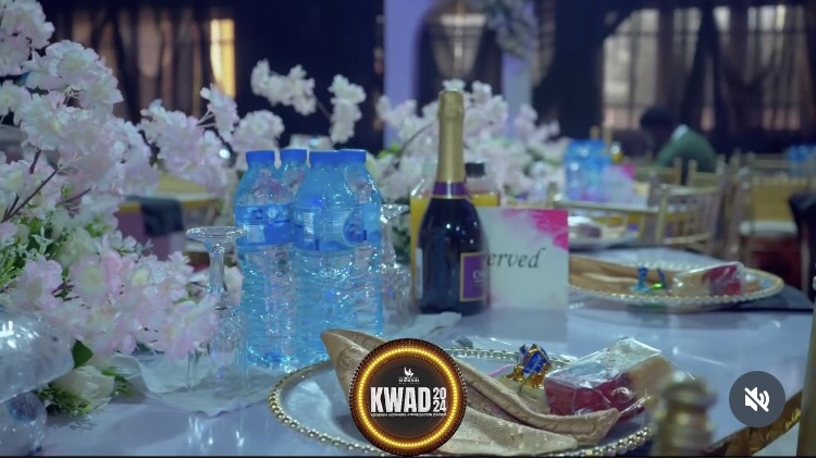 The table